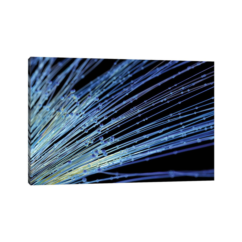 Abstract Fibre Structure II by Mike Kiev - Wrapped Canvas Print, 20.32 cm H x 30.48 cm W