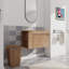 Meuble-lavabo de 30 pouces avec tablette ouverte