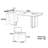 Italian Acrylic Floating Desk