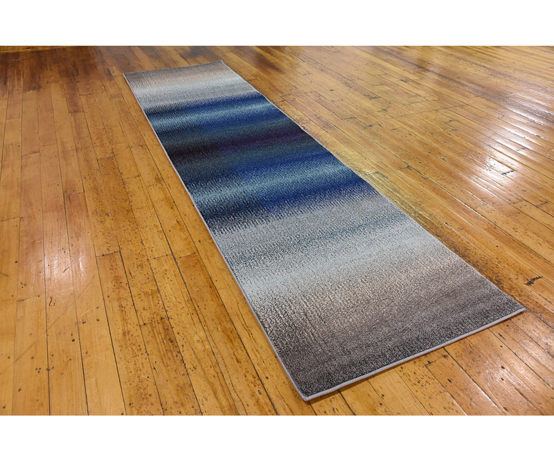 Burtrum Washable Abstract Indoor Rug, Runner 2'7" x 10'