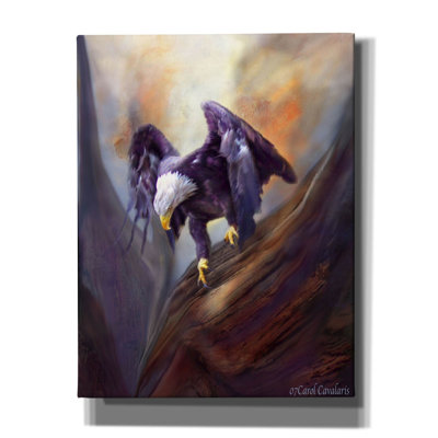 'Fearless' by Carol Cavalaris Canvas Wall Art