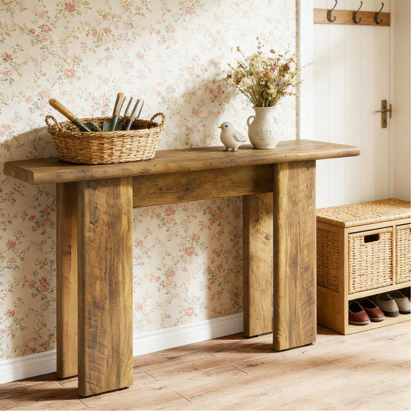 Rustic Style Couch Table,Console Table,Hallway Stand