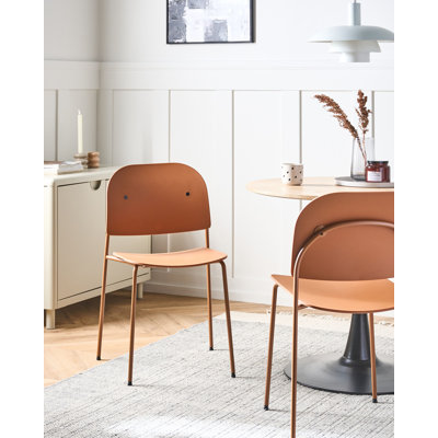 Ellenberger 48cm H Side Chair in Orange
