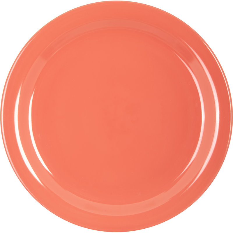 Assiette plate en mélamine 9 po Dallas Ware®, Orange coucher de soleil