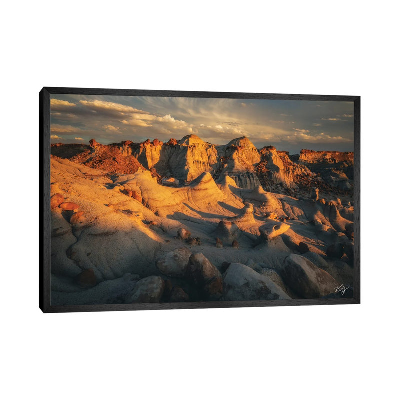 Ancient Light by Peter Coskun - Floater Frame Print on Canvas, Black Framed Canvas, 101.6 cm H x 66.04 cm W