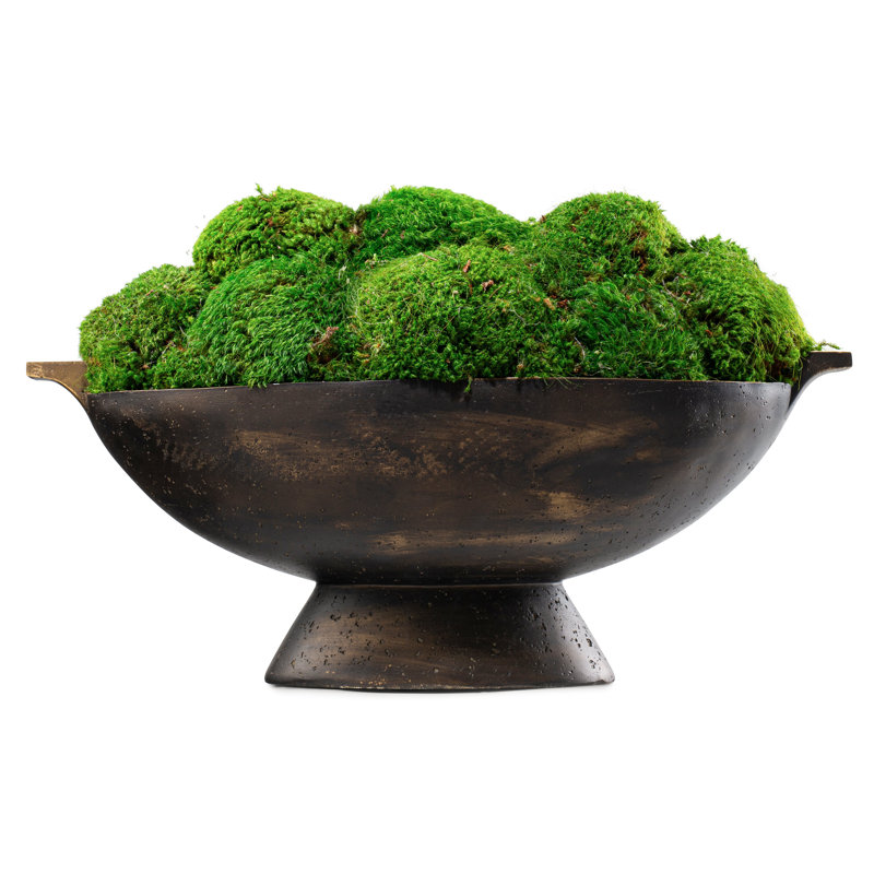 Moss Bronze Pedestal Bowl