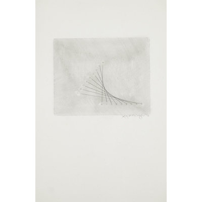 Graphite Ll Print by Joyce Creiger