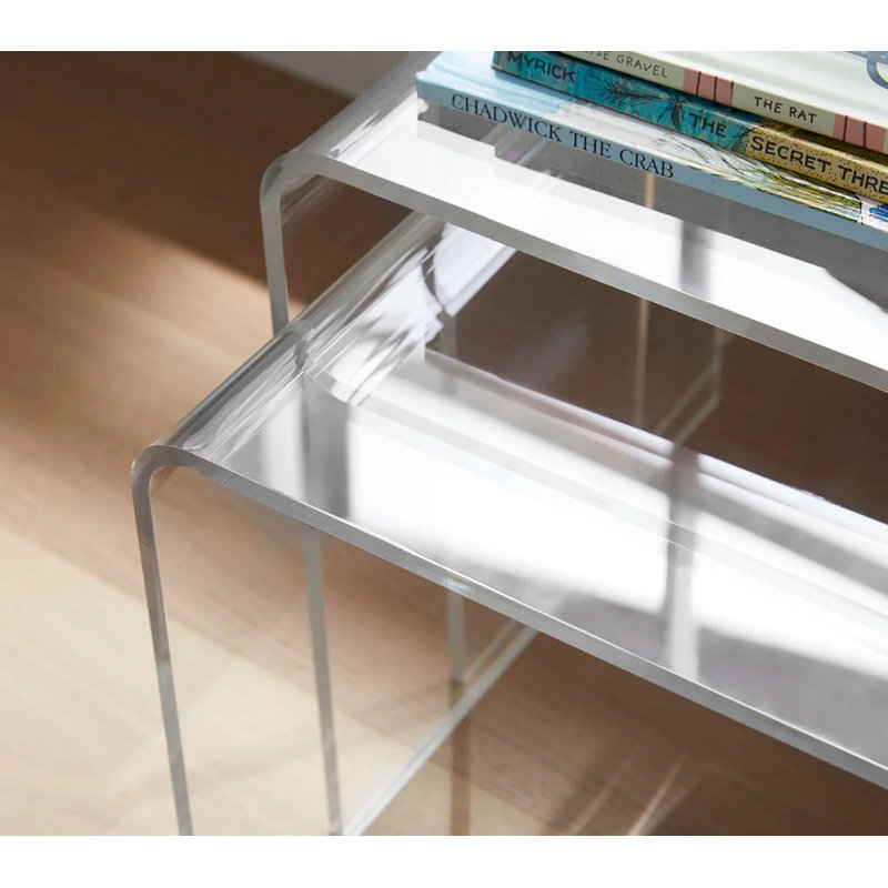 Table d'appoint en acrylique