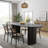 Oval Wood Dining Table with 2 Legs-1315168841-1315168847