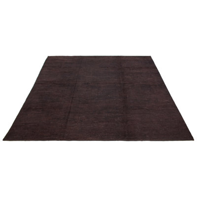 Tapis brun Finest Peshawar Ziegler 10 pi 8 po x 11 pi 10 po
