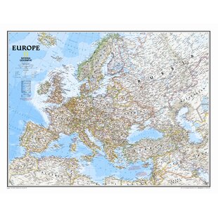 Europe Classic Wall Map