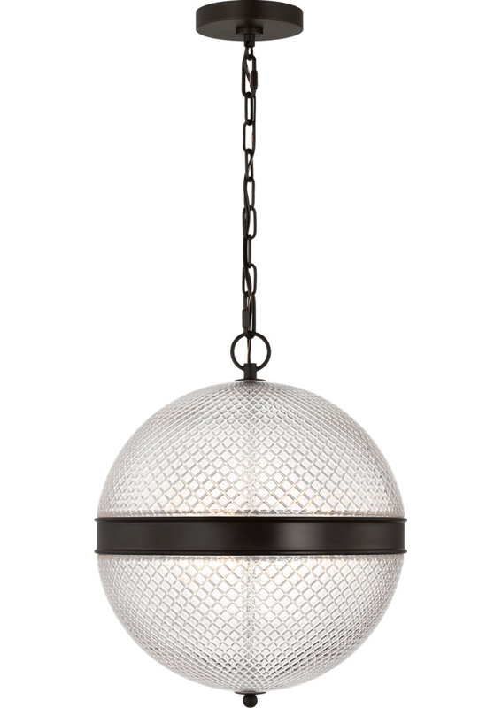 Lucinda 15 Pendant, Aged Iron