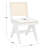 Josephina 16.9'' H Leather Upholstered Ash Armchair-1906841303