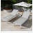 Outdoor Chaise Lounge Chair Set of 2, Aluminum Adjustable Outside Chair for Pool Patio Beach Yard, All Weather Use UV Resistant 400lbs Weight Capacity