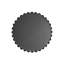 Miroir mural rond 27 po avec cadre en fer-1292355705