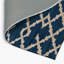 Tapis bleu intérieur et extérieur Trellis-785094193