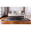 Tapis noir / beige Barreto-1252906964