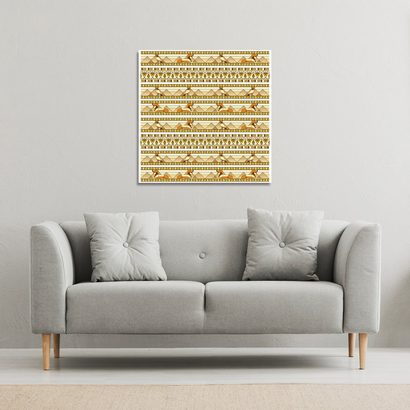 No Title by Andrew Lee - Wrapped Canvas Print
