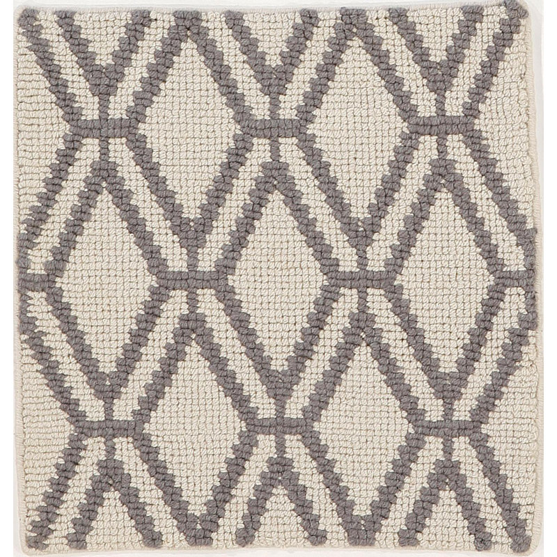 Ainzlee Wool Geometric Indoor Rug, Rectangle 4' x 6'