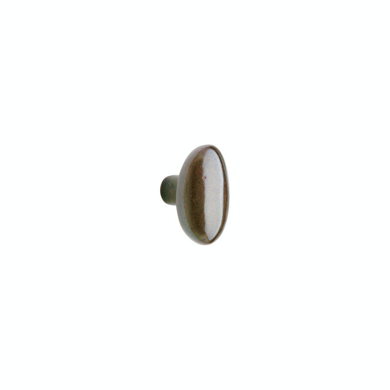 Potato Bronze Oval Knob, Silicon Bronze Medium