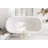 Chaylynn 59'' x 28'' Soaking Acrylic Bathtub-1350099972