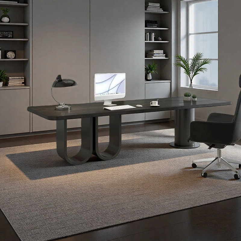 Bureau Sarambounou, Retour à droite, H 29,53 po x l 78,74 po x P 31,5 po