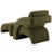 Upholstered Armchair With Ottoman-1092074552
