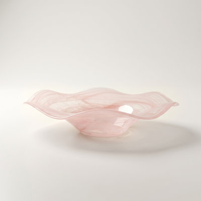 Bol en verre Wavy Edge