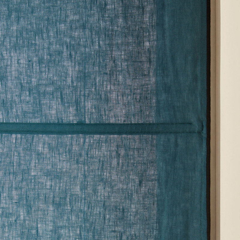 Carlina Semi Sheer, 45 cm L x 20 cm W, Blue