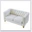 Canapé 3 places + canapé 2 places. VELOUR BEIGE-1954750213