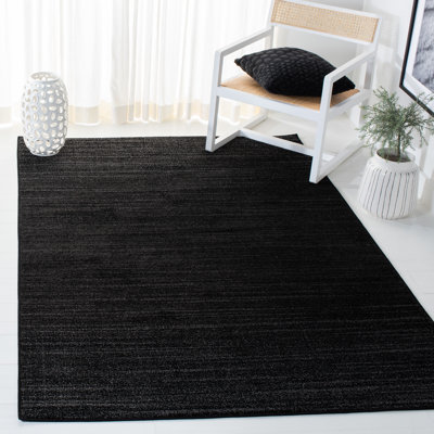 Adirondak Black/Ivory Area Rug