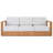 St Lucia Teakwood Patio Sofa