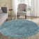 Esterly Shaggy Duck Egg Blue Rug