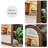 Half-Circle Manufactured Wood Full Length Mirrors-1379923880
