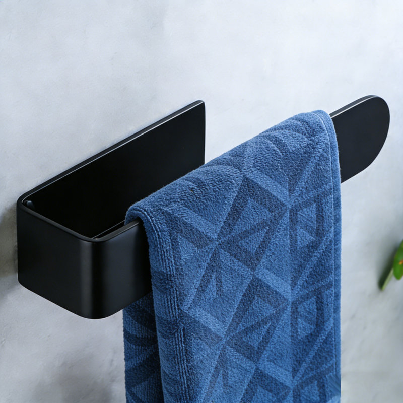 Porte-serviettes à main, porte-serviettes auto-adhésif pour salle de bain
