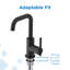 Parma Single Handle Single Hole Bathroom Faucet with Metal Touch Down Drain Included-69955599