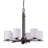 Celestia 6 - Light Dimmable Wagon Wheel Chandelier-30970397