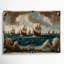 Art nautique brun, "Nautical Trading routes"-2085386968