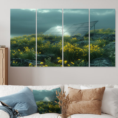 Yellow Green Eco Friendly Energy Solar Panels - Solar Panels Wall Decor Set -  Lark Manor™, 380C4C4C7B2B4B3D91BE4D2B1611AC00