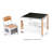 Abingdon Kids 3 Piece Play Or Activity Table and Chair Set