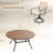 6-Person Outdoor Dining Set With Swivel Rattan Chairs-2130651653