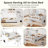 Car-shaped Floor Bed With Storage Drawers And Desk-689373038-689373039