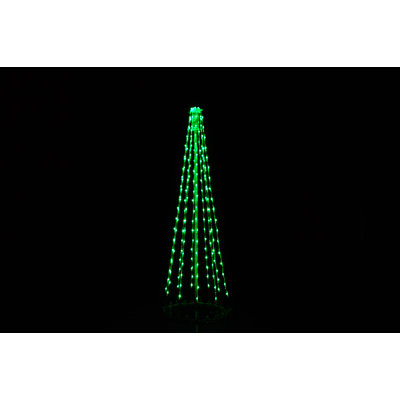 Arbre à DEL 3-D (1610-vert)