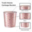Odino Plastic Open Waste Bin - 7.7L