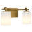 Morris 2-Light Weathered Brass Vanity Light-128716582-128716583