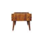Table basse surélevée en châtaignier