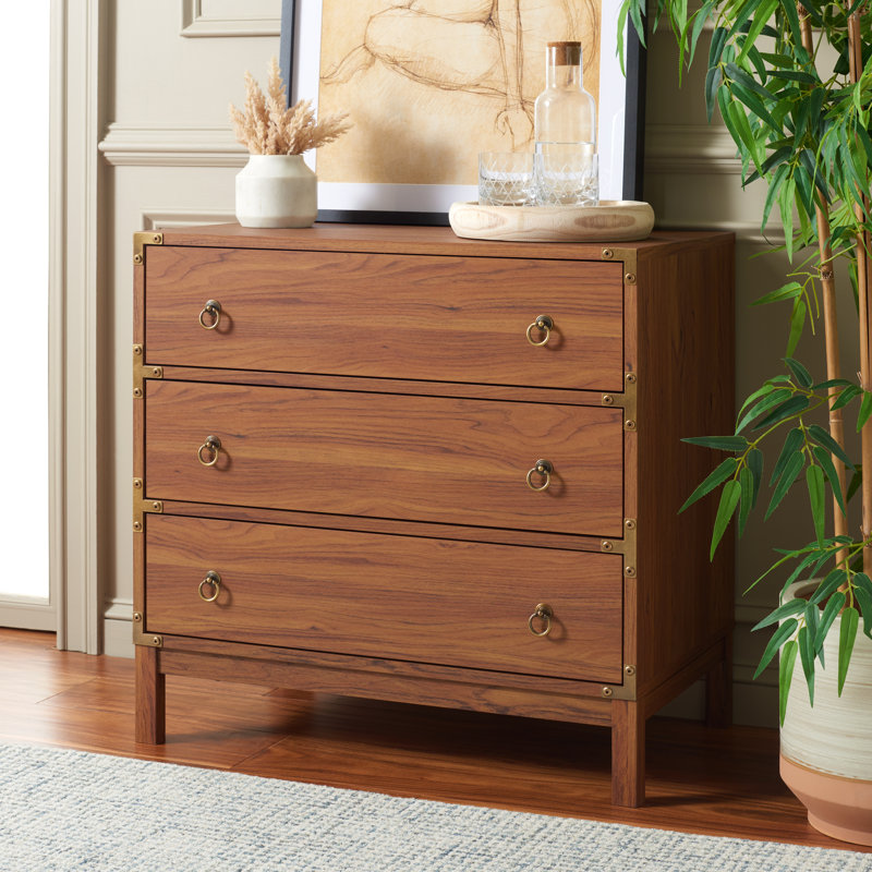 Gerome Accent Chest, Walnut