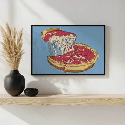 «Chicago Deep vaisselle» par Deny Designs, reproduction d'art