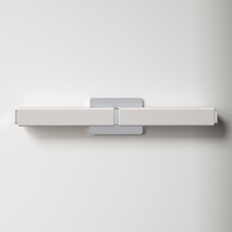 Erby Single Light Glass Dimmable LED Flush Mounted Sconce
