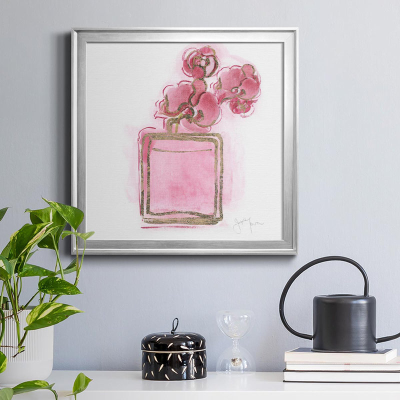 Toile encadrée Golden I-Premium - prête à être accrochée, H 22,5 po x l 22,5 po x P 1,5 po, Noir